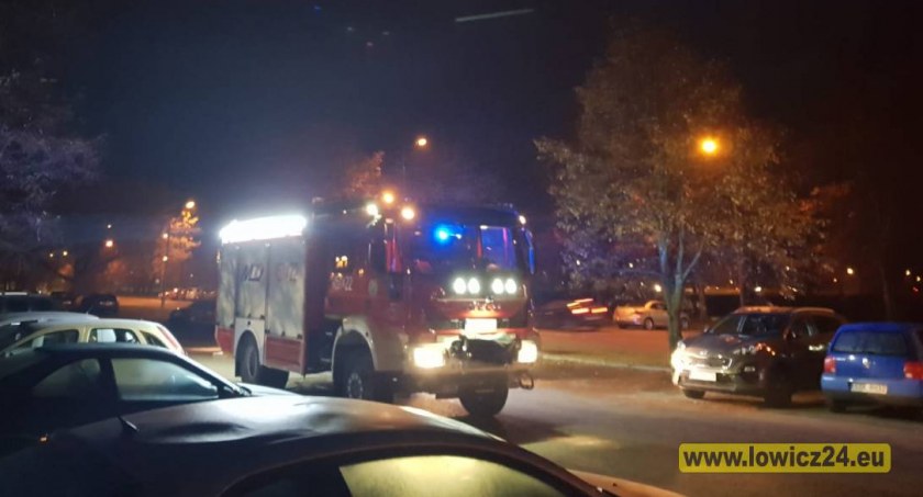 Strażacy pomogli w otwarciu mieszkania, niestety mężczyzna nie żył