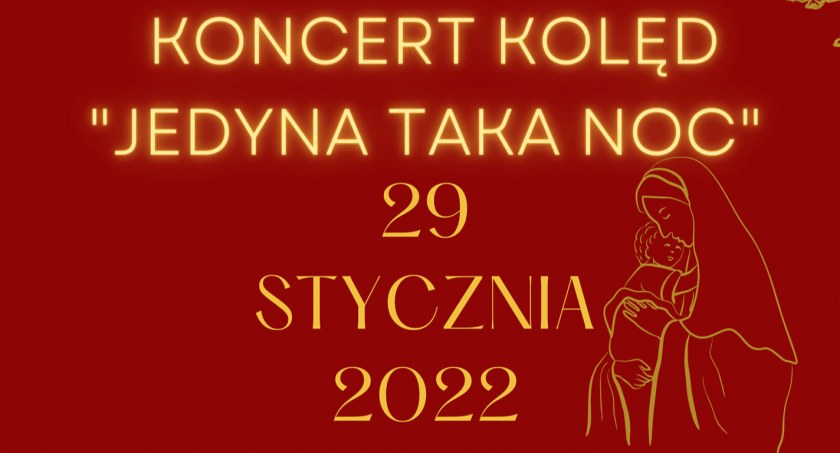Zaproszenie na koncert kolęd w Domaniewicach