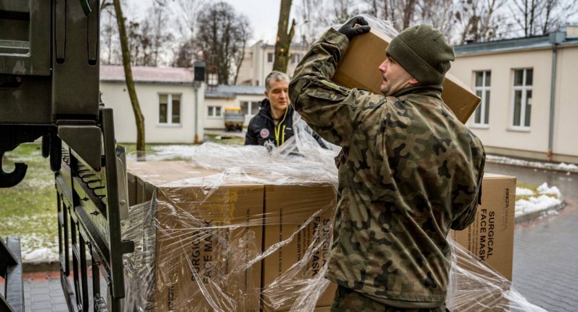 Terytorialsi wciąż pomagają w walce z pandemią