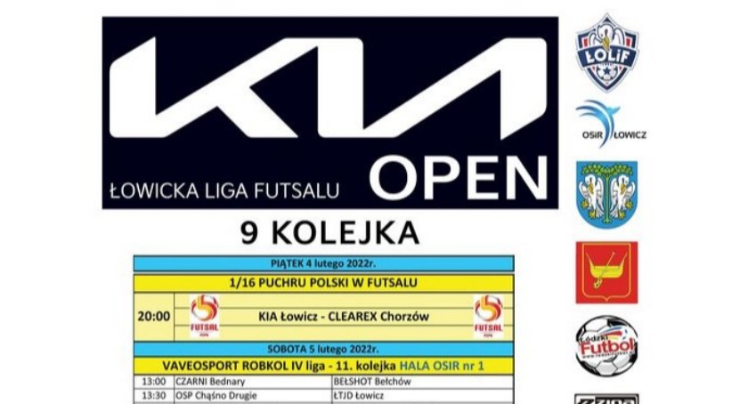 ŁoLiF. Plan gier w weekend 5-6 lutego