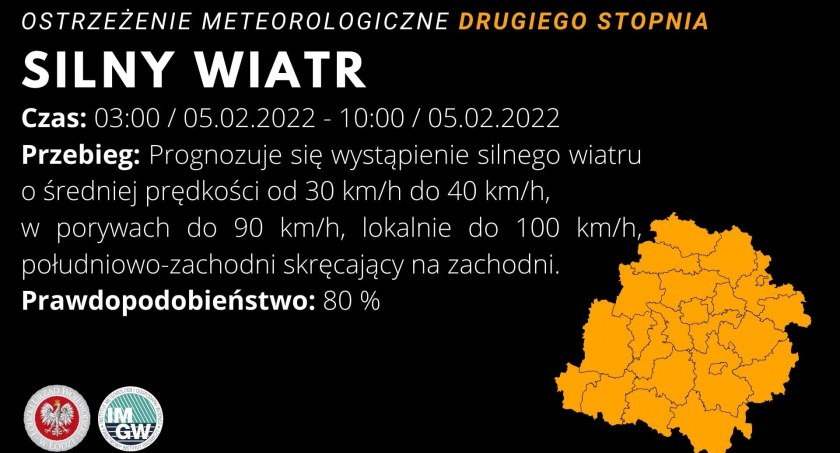 Może wiać do 100 km/h. Fatalne prognozy na nadchodzącą noc!