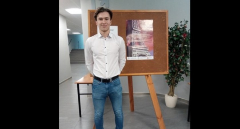 Paweł Graczyk z II LO finalistą etapu okręgowego XLVIII Olimpiady Geograficznej 