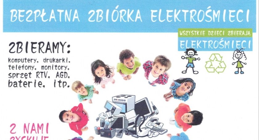 W łowickiej Trójce - Wszystkie dzieci zbierają elektrośmieci