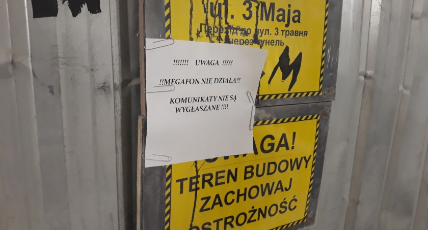 Łowicz Główny. Nie działają megafony na stacji