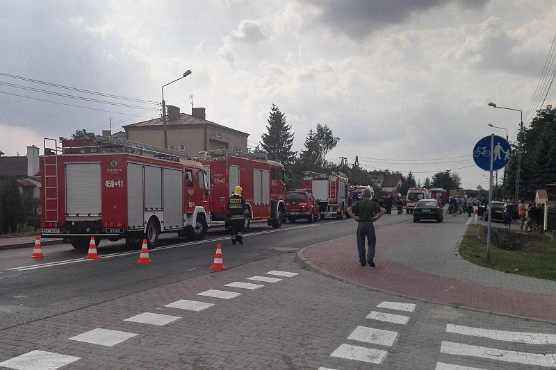 Łęczycka zablokowana po zdarzeniu z udziałem skuterów