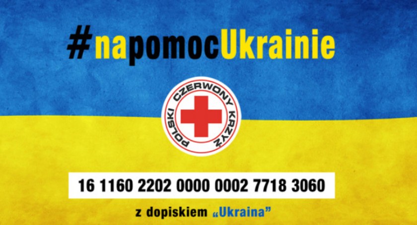 Na pomoc Ukrainie! Polski Czerwony Krzyż uruchamia zbiórkę 