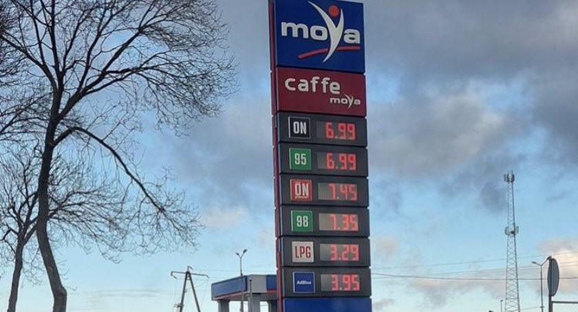 Gwałtowna podwyżka cen paliw w Łowiczu! Granica 6 zł za litr przekroczona!