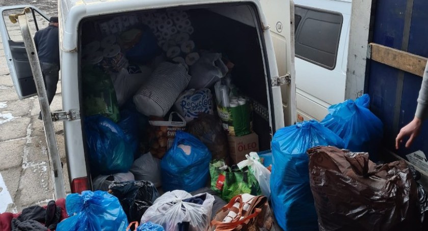 Dary od łowiczan trafiły do Nowego Rozdołu na Ukrainie (foto)