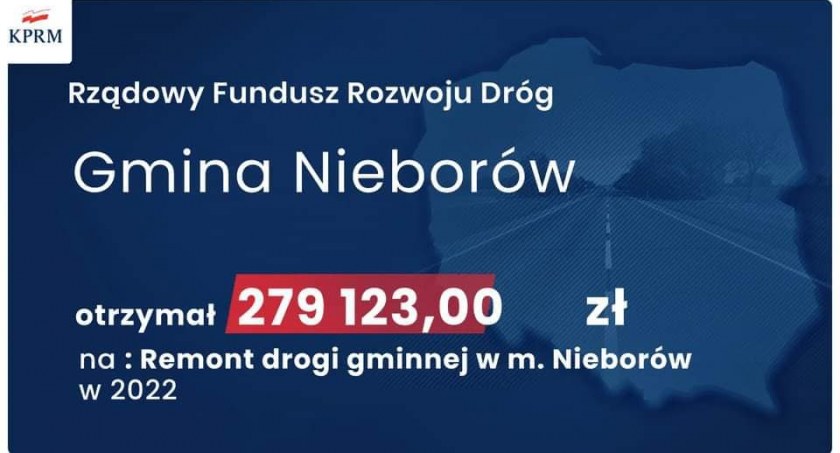 Gmina Nieborów z dofinansowaniem na remonty dróg