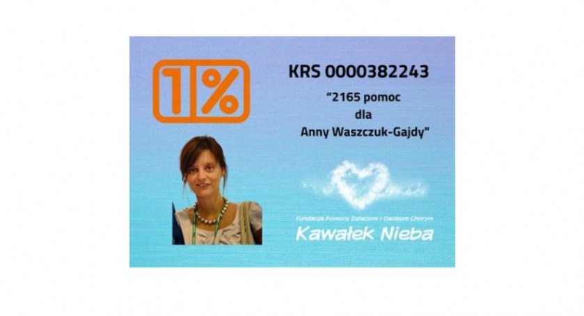 Przekaż 1% podatku dla Anny Waszczuk-Gajdy, lekarki i wybitnej absolwentki I LO w Łowiczu