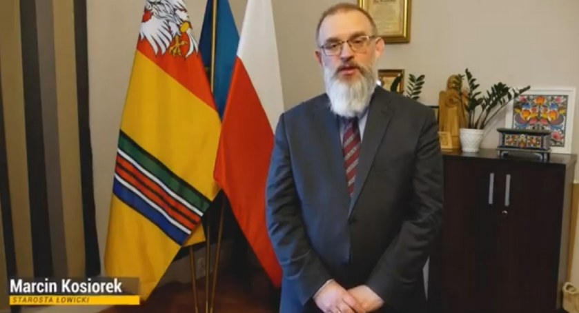 Życzenia z okazji Świąt Wielkanocnych składa starosta Marcin Kosiorek (film)