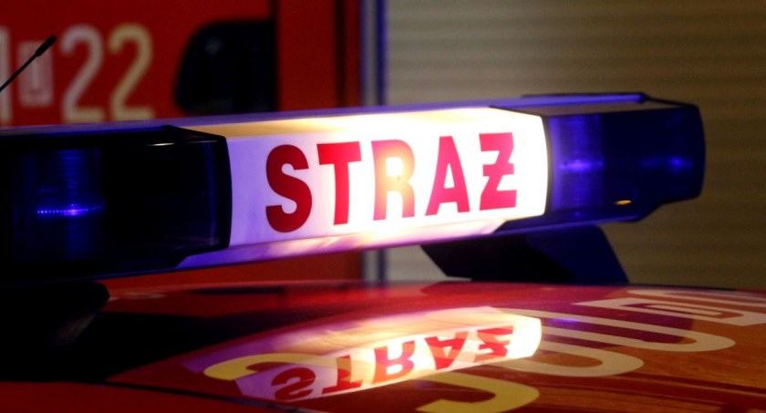 Strzelcew. Pożar obiektu mieszkalnego
