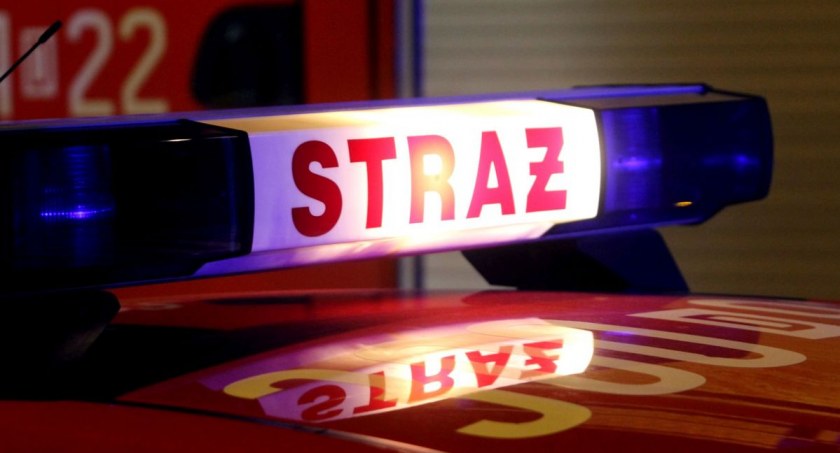 Pożar sadzy w kominie budynku mieszkalnego