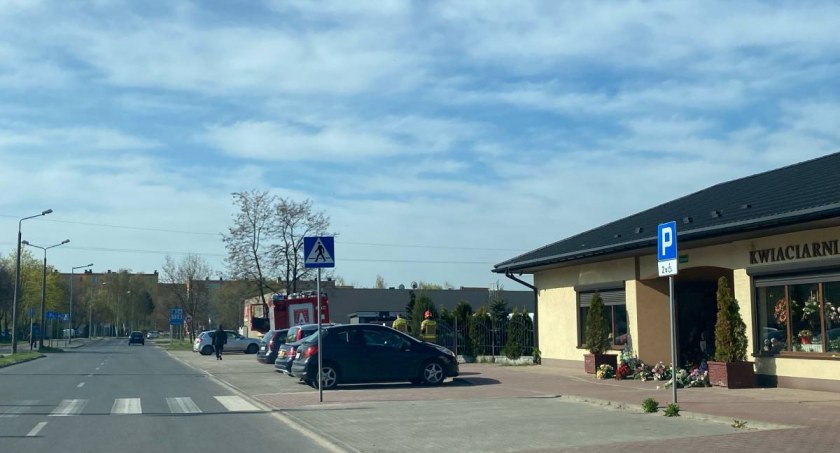 Znów płonął kontener na cmentarzu Emaus w Łowiczu! (foto)