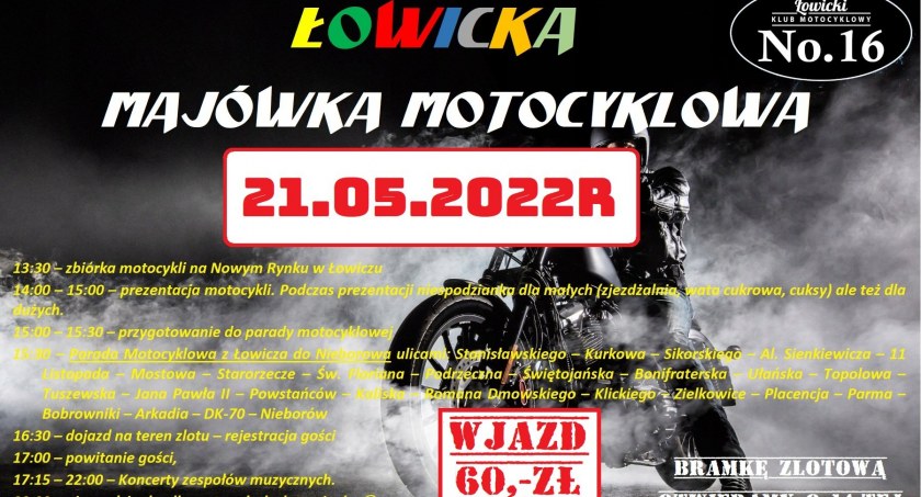 Łowicka Majówka Motocyklowa 2022