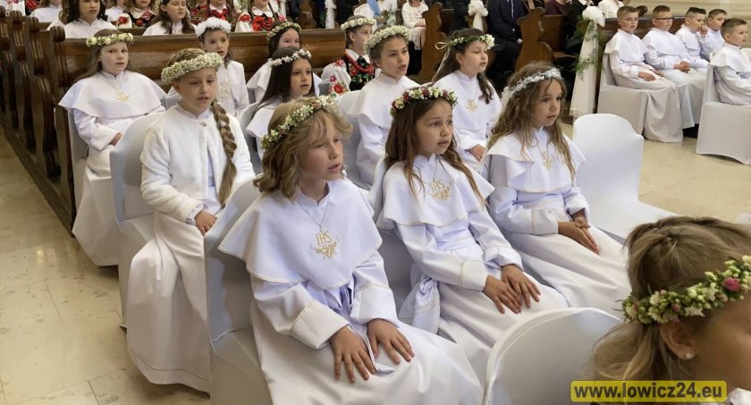 I Komunia święta w bazylice łowickiej (foto, film)