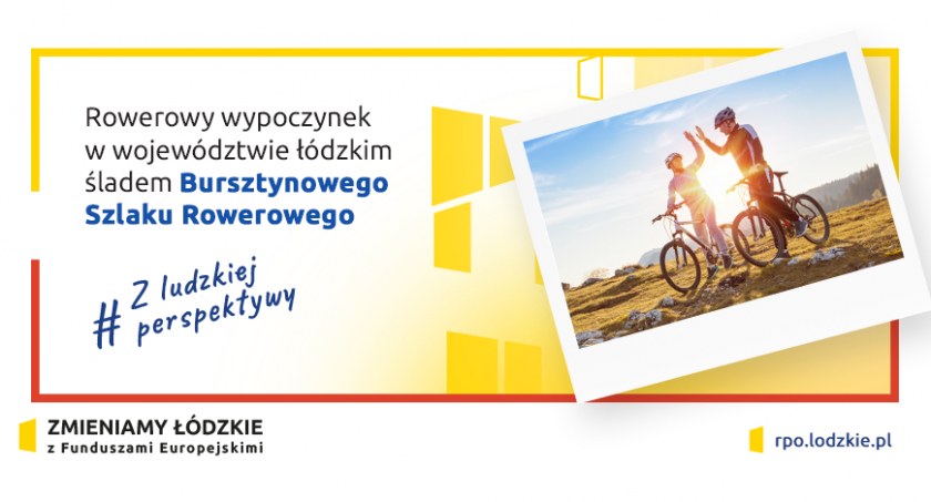 Rowerowy wypoczynek w powiecie łowickim śladem Bursztynowego Szlaku Rowerowego 