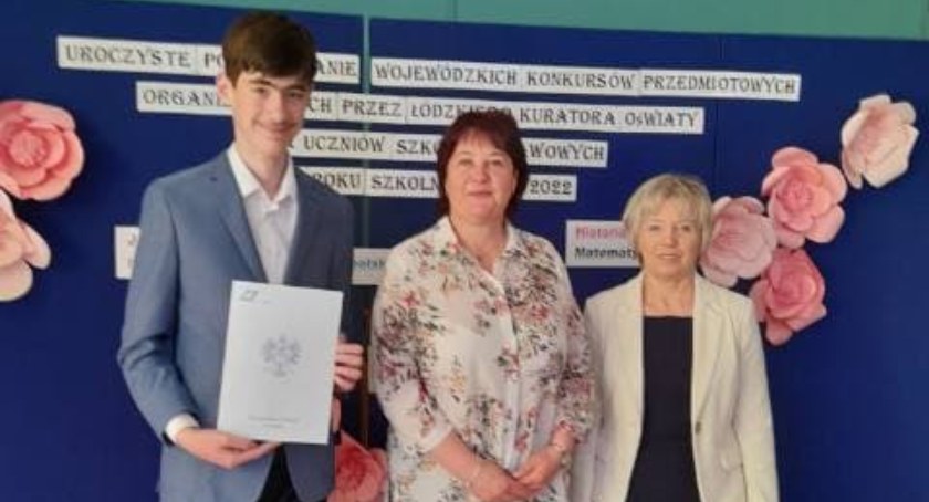 Uczeń łowickiej Siódemki finalistą Konkursu Biologicznego