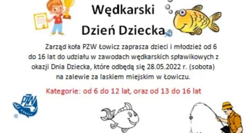 Wędkarski Dzień Dziecka z PZW Łowicz