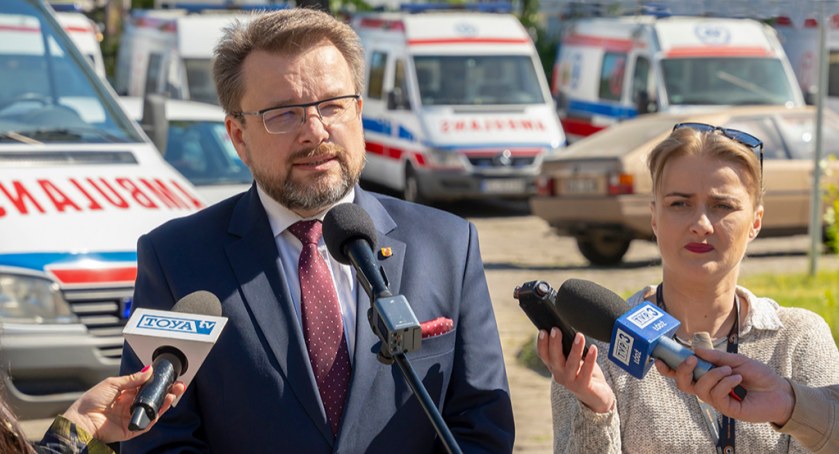 Łódzkie przekazuje karetki na Ukrainę
