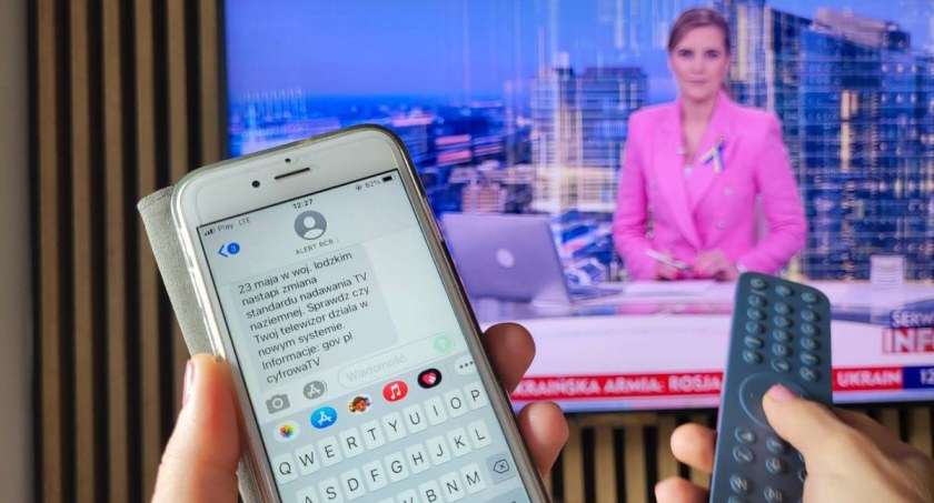 Dostałeś już Alert RCB o zmianie standardu nadawania TV? 