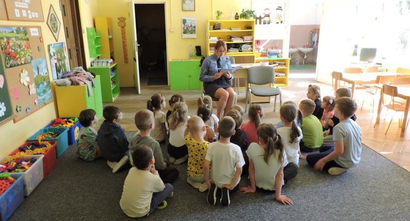 Zajęcia edukacyjne w łowickim przedszkolu