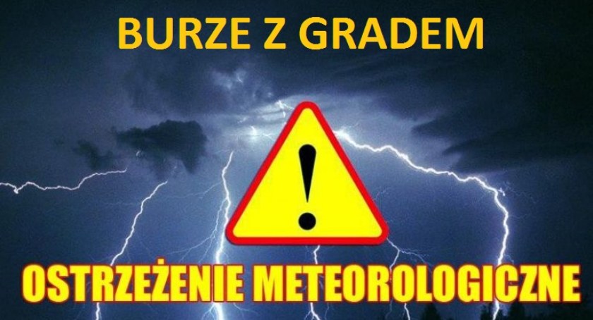 Nadciągają burze z gradem! IMGW wydał alert drugiego stopnia 