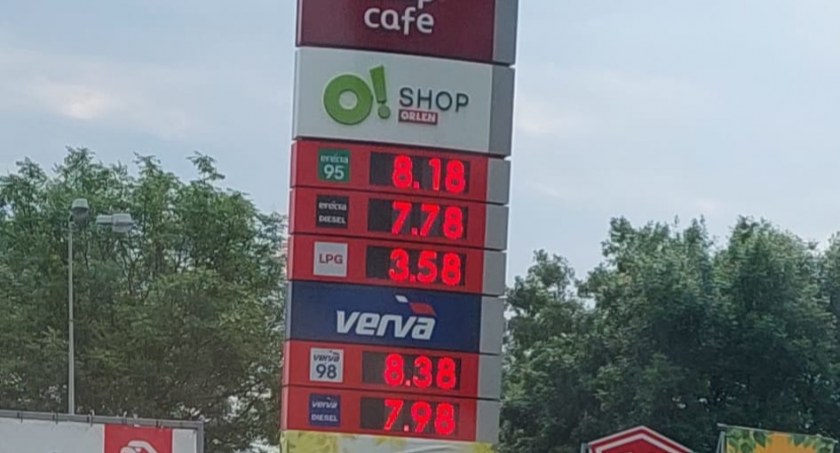 Wysokie ceny paliw! Strajkuje cała Polska ale nie Łowicz