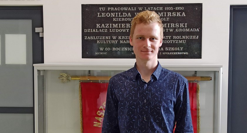 Sukces ucznia ZSCKR w Zduńskiej Dąbrowie w ogólnopolskim konkursie matematycznym