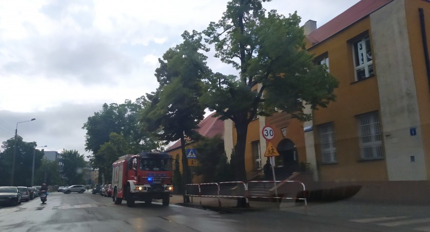 Dwie poranne interwencje strażaków