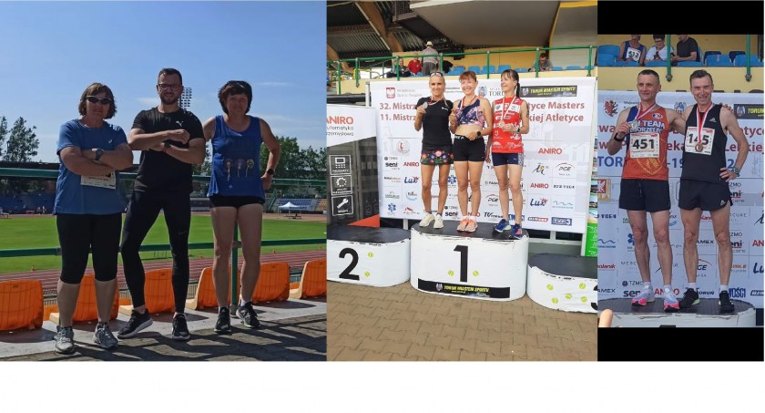 Wrócili z medalami z 32. Mistrzostw Polski w Lekkiej Atletyce Masters