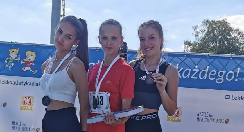 Sukces naszej zawodniczki w Ogólnopolskich Zawodach Lekkoatletycznych
