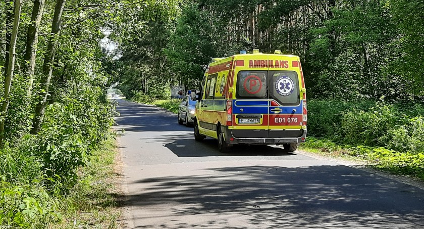 Zielkowice. Kobieta przewróciła się na skuterze