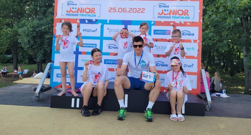 Modzel Team z Łowicza z sukcesami w poznańskim Triathlonie