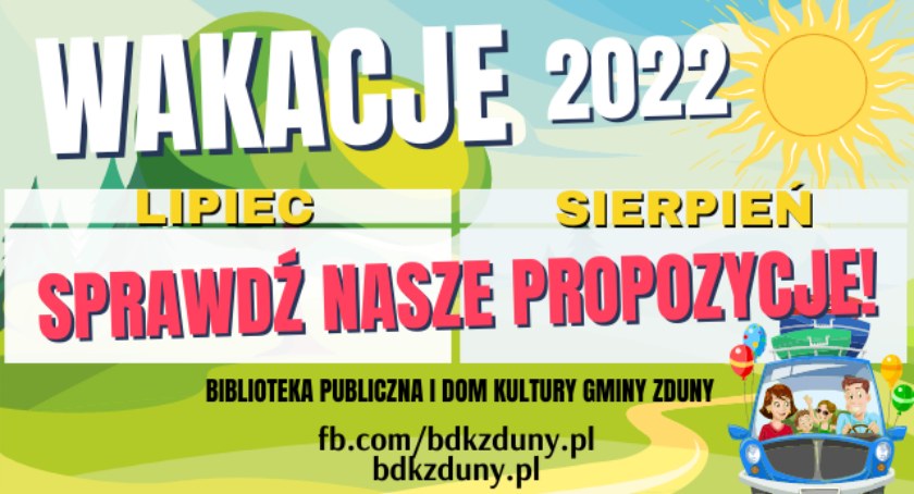 Zduny. Aktywne wakacje z Domem Kultury