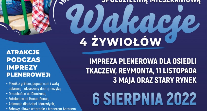 Ważne! Piknik rodzinny na osiedlu Tkaczew przesunięty!