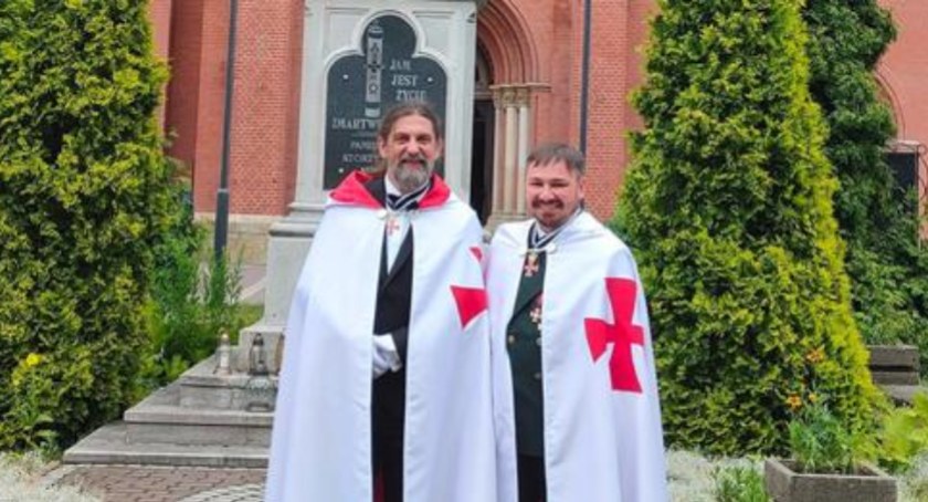 Michał Kordecki, łowicki templariusz, jednym z inicjatorów mszy św. w intencji: nawrócenia wrogów Kościoła