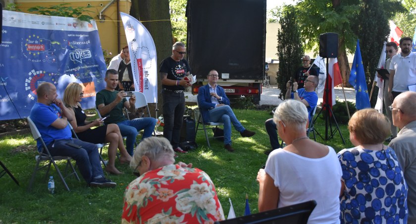 Z Europą nam po drodze, czyli spotkanie w ramach akcji Tour de Konstytucja (foto,film)