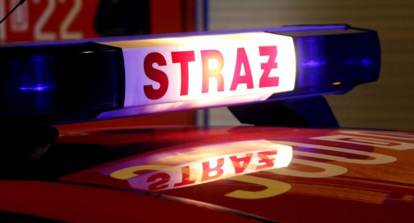 Dwie strażackie interwencje w powiecie łowickim