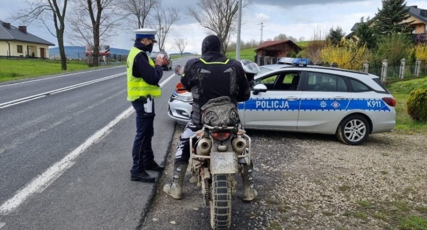 Zachowanie motocyklistów wzięte pod lupę policjantów