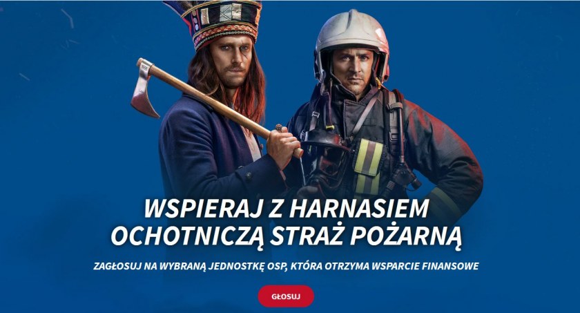 Jednostki OSP z powiatu łowickiego walczą w konkursie Harnasia