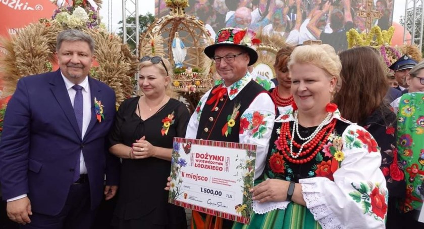 Wieniec z Wicia (gmina Kocierzew) doceniony na Wojewódzkich Dożynkach (foto)