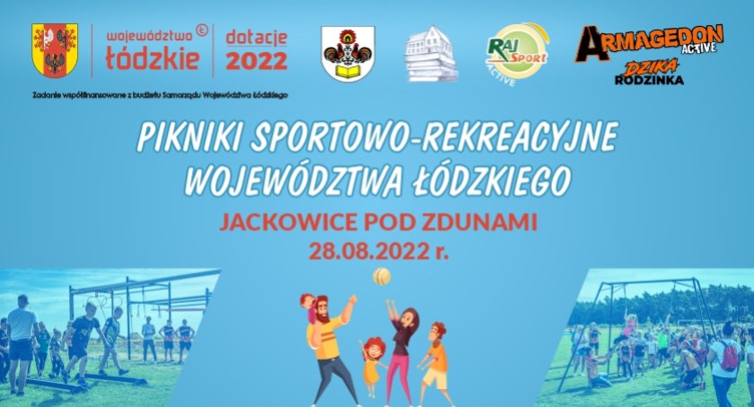 To może być szalony sportowy dzień dla Waszej rodzinki! Pod warunkiem, że wybierzecie się na piknik do Jackowic w Gminie Zduny