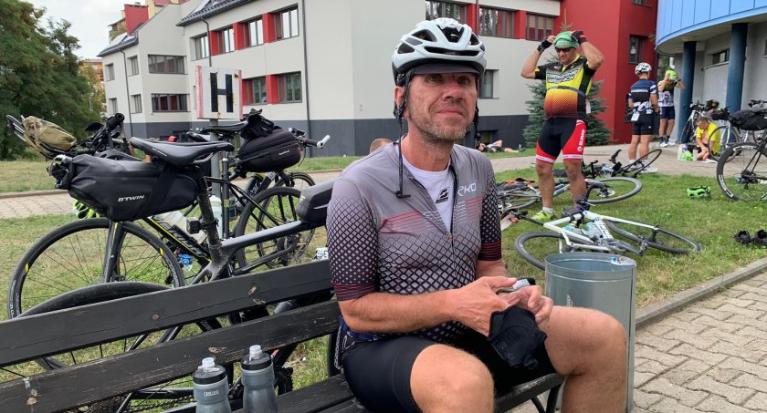 Łowiczanin ukończył trzy ultramaratony kolarskie. Powrócił do jazdy na rowerze, aby zrzucić nadwagę 