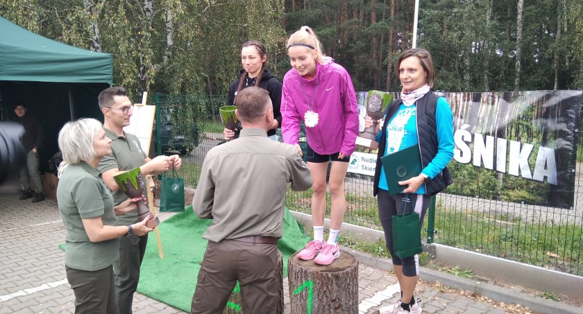 Julia Szymkowicz tryumfatorką X Biegu Leśnika w Skierniewicach