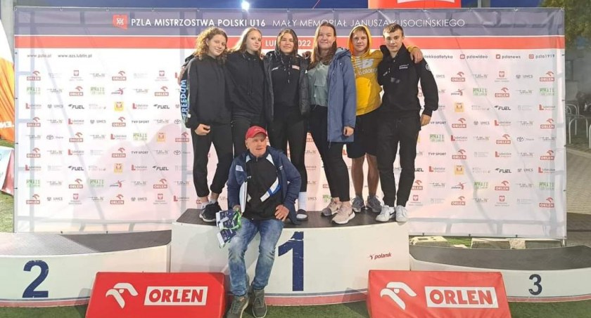 Lekkoatleci z powiatu łowickiego wystartowali w Mistrzostwach Polski U16 w Lublinie