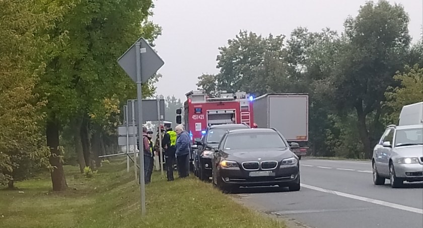 Kolizja dwóch pojazdów na Prymasowskiej !AKTUALIZACJA!