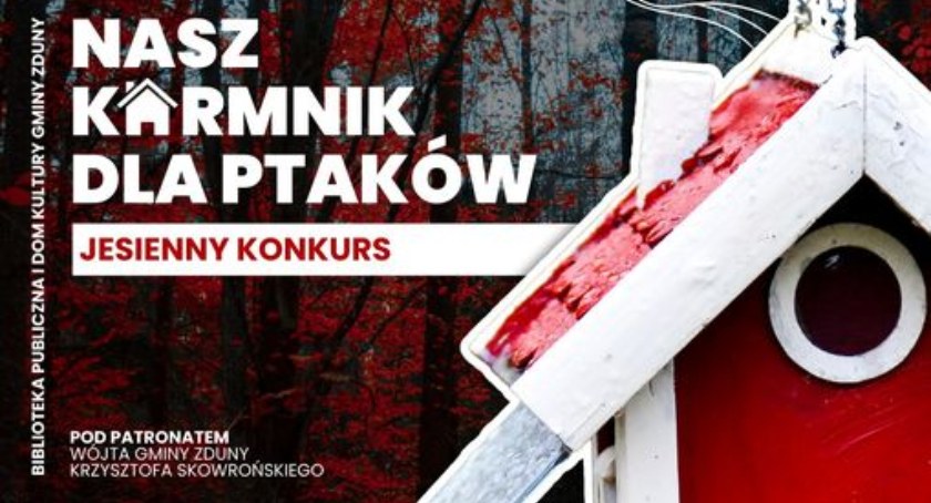Gmina Zduny. Rodzinny konkurs na karmnik dla ptaków
