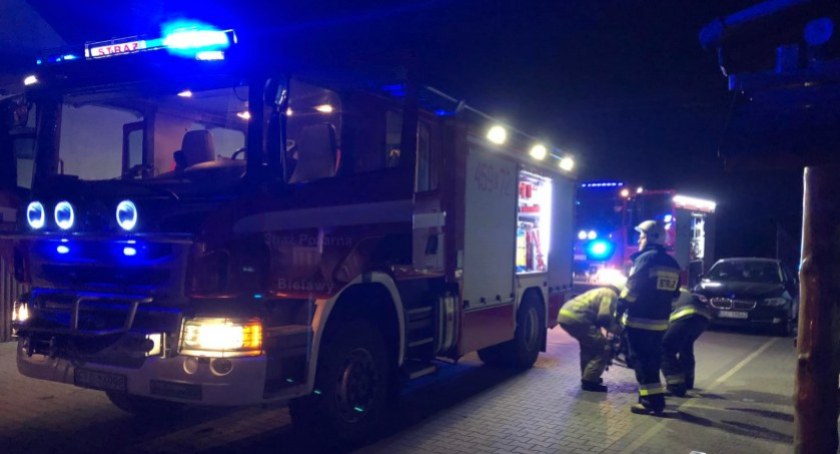 Gmina Bielawy. Pożar budynku magazynowo-garażowego