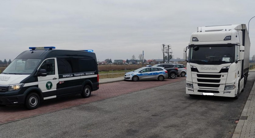 Pijany Estończyk za kierownicą Scanii!